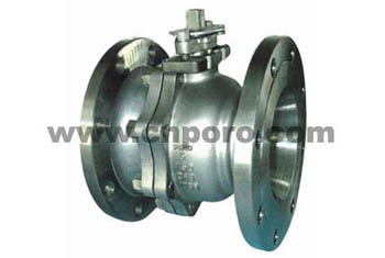 Reduce bore floating ball valve
